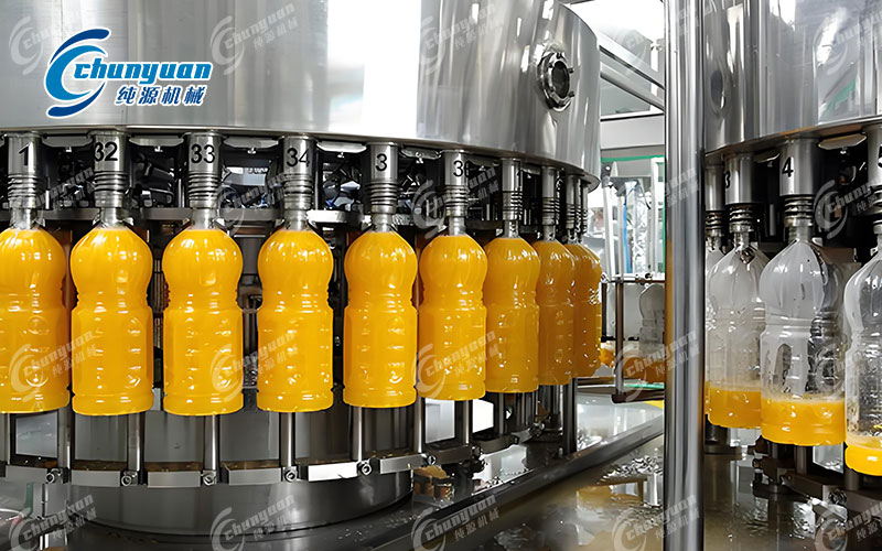 高效全自動果汁灌裝機(jī)-3 高效全自動果汁灌裝機(jī)-3