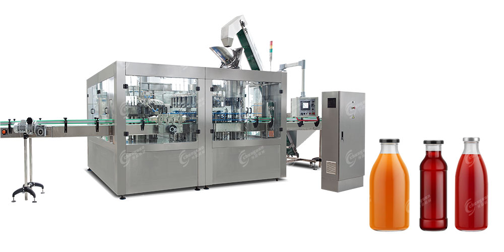 RCGF32-24-8玻璃瓶果汁灌裝機(jī)-4 RCGF32-24-8玻璃瓶果汁灌裝機(jī)-4